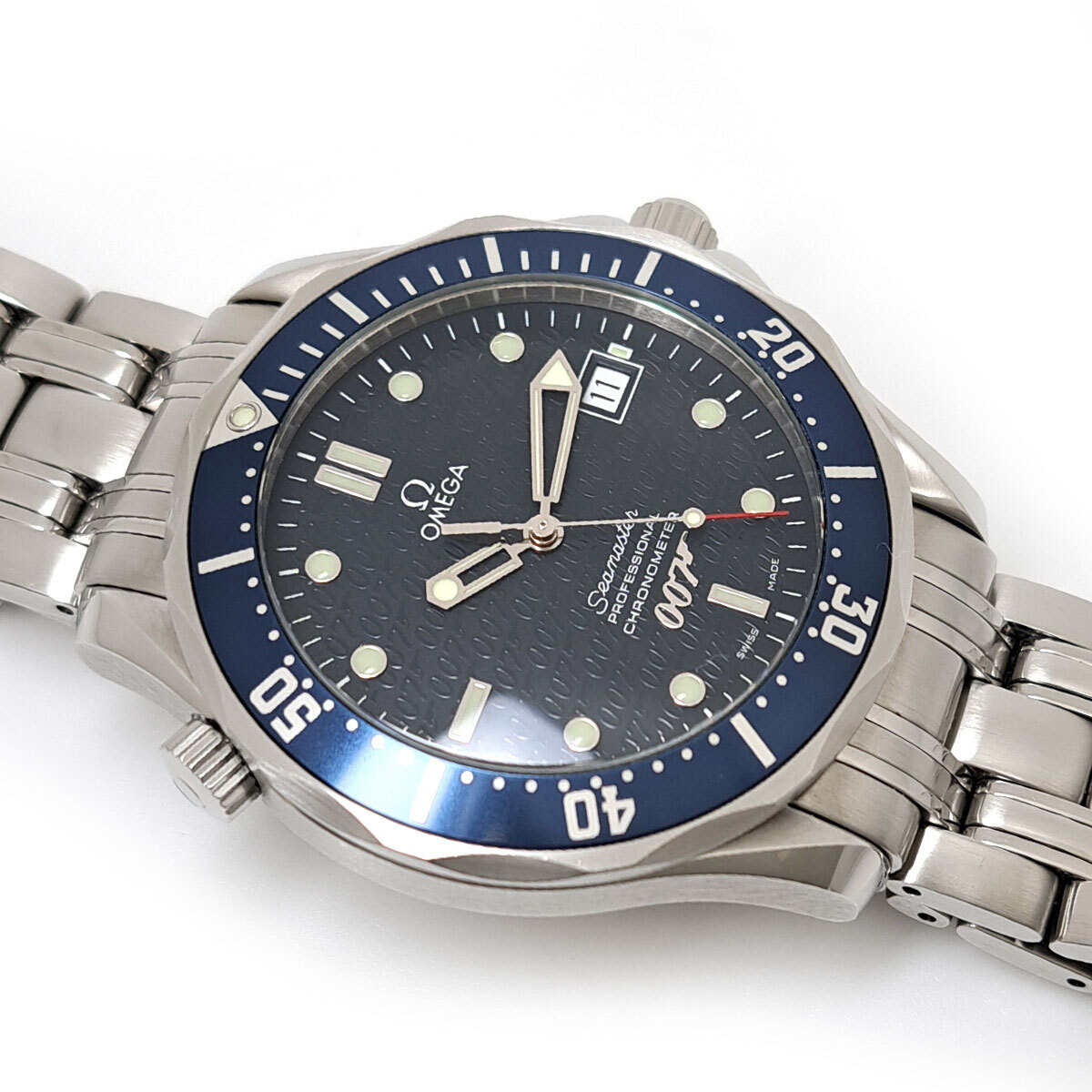 オメガ シーマスター プロフェッショナル 300 ジェームスボンド 007 2537.80 自動巻き ステンレススティール メンズ OMEGA 中古 【時計】_画像8