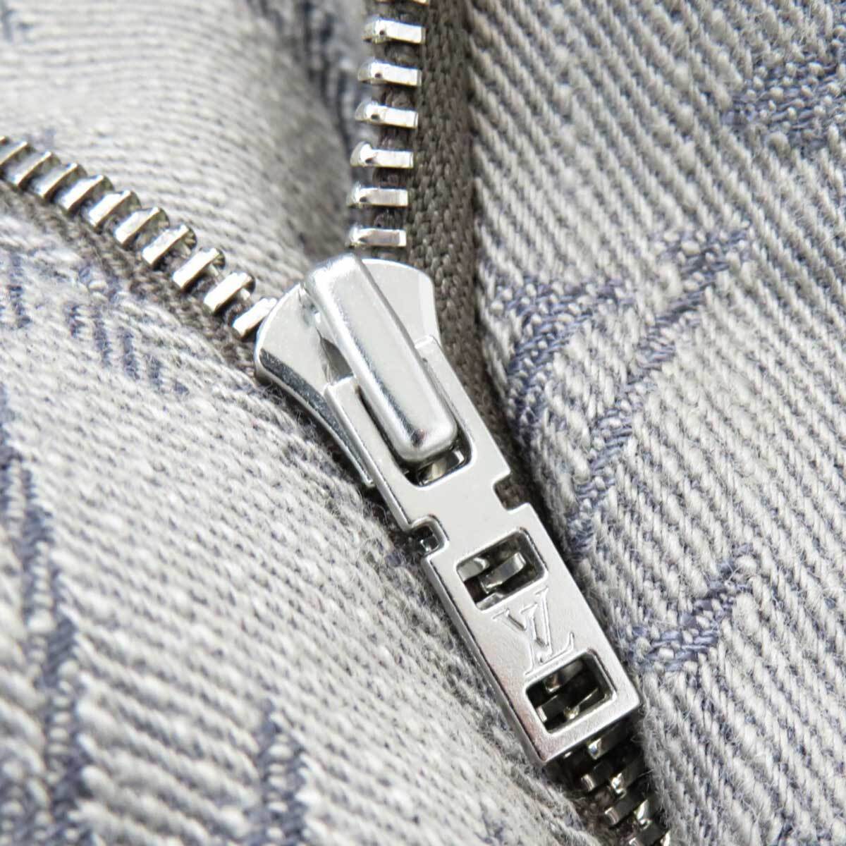 ルイヴィトン モノグラム ストレート デニムパンツ RM211Q QJQ HHD20W メンズ グレー LOUIS VUITTON 中古 【アパレル?小物】