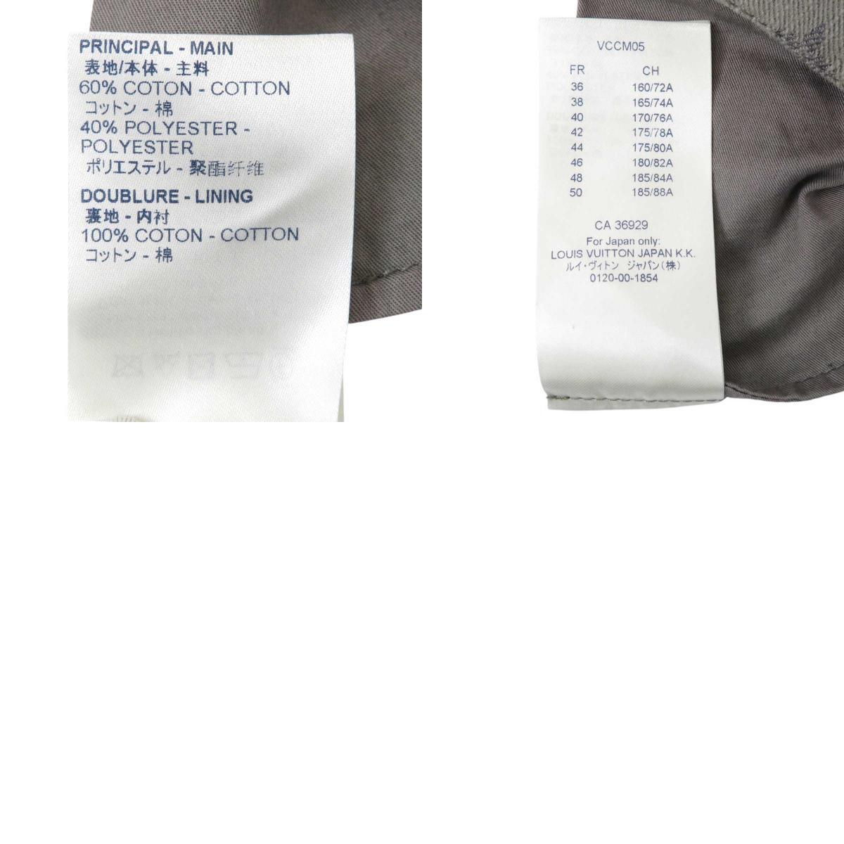 ルイヴィトン モノグラム ストレート デニムパンツ RM211Q QJQ HHD20W メンズ グレー LOUIS VUITTON 中古 【アパレル?小物】