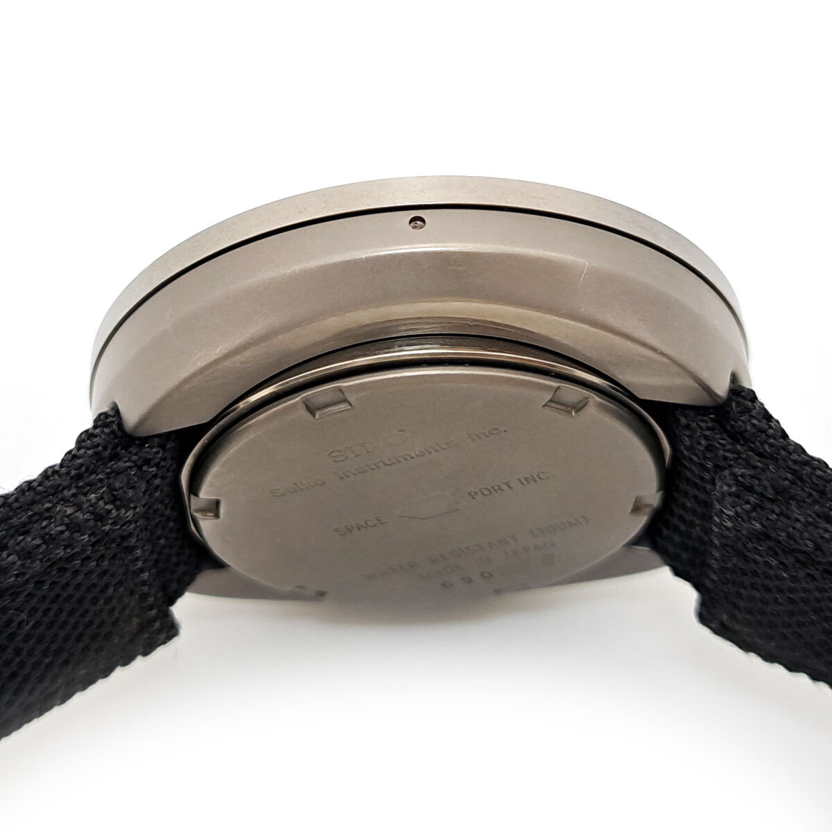 セイコー WN1 アースウォッチ 北半球 WN1 223-11615 クオーツ チタン メンズ SEIKO 中古 【時計】_画像6