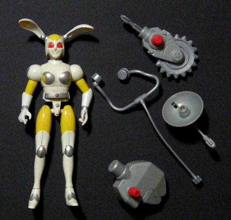 テツワン探偵ロボタック ミミーナ&パワーアーム バンダイ ジシャックチェンジシリーズ_画像1