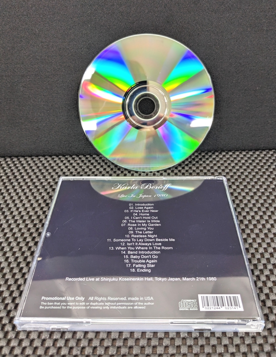 カーラ・ボノフ - Live In Japan 1980 - Karla Bonoff_画像4