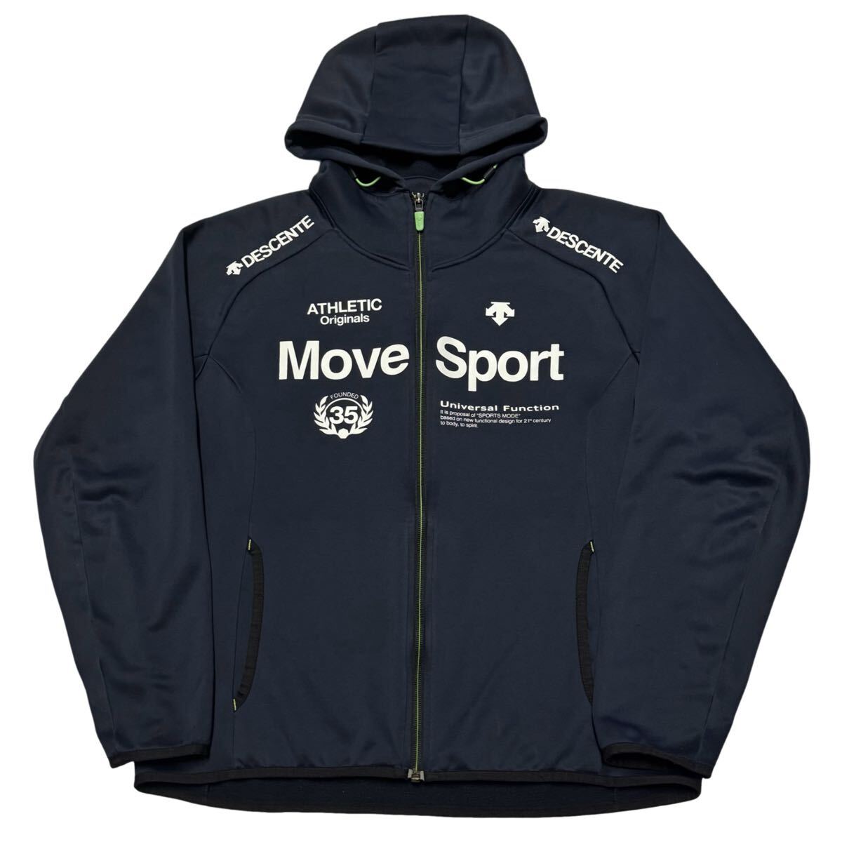 DESCENTE デサント MOVE SPORT HEAT NAVI ACTIVE SUITS フーデッドジャケット L