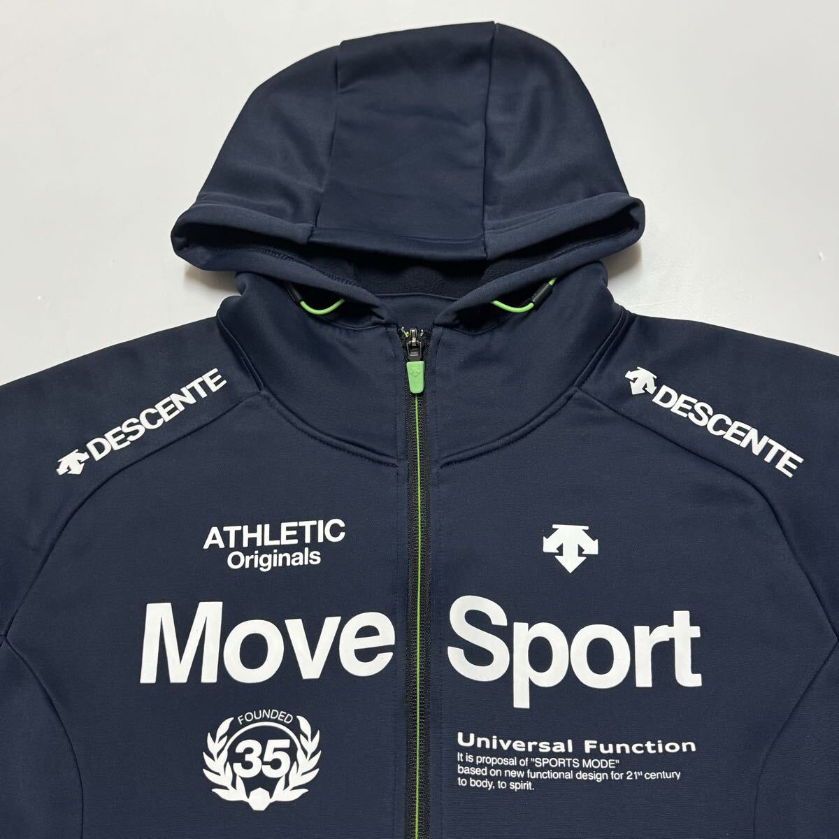 DESCENTE デサント MOVE SPORT HEAT NAVI ACTIVE SUITS フーデッドジャケット L