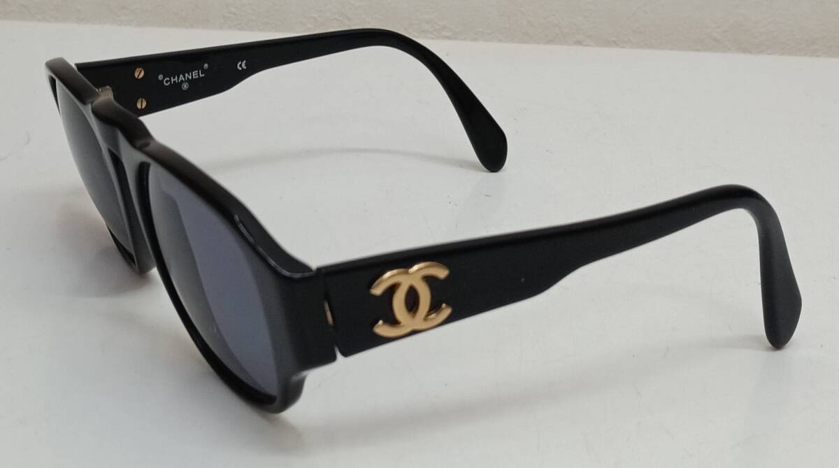 CHANEL シャネル ココマーク サングラス ゴールド金具 01452 