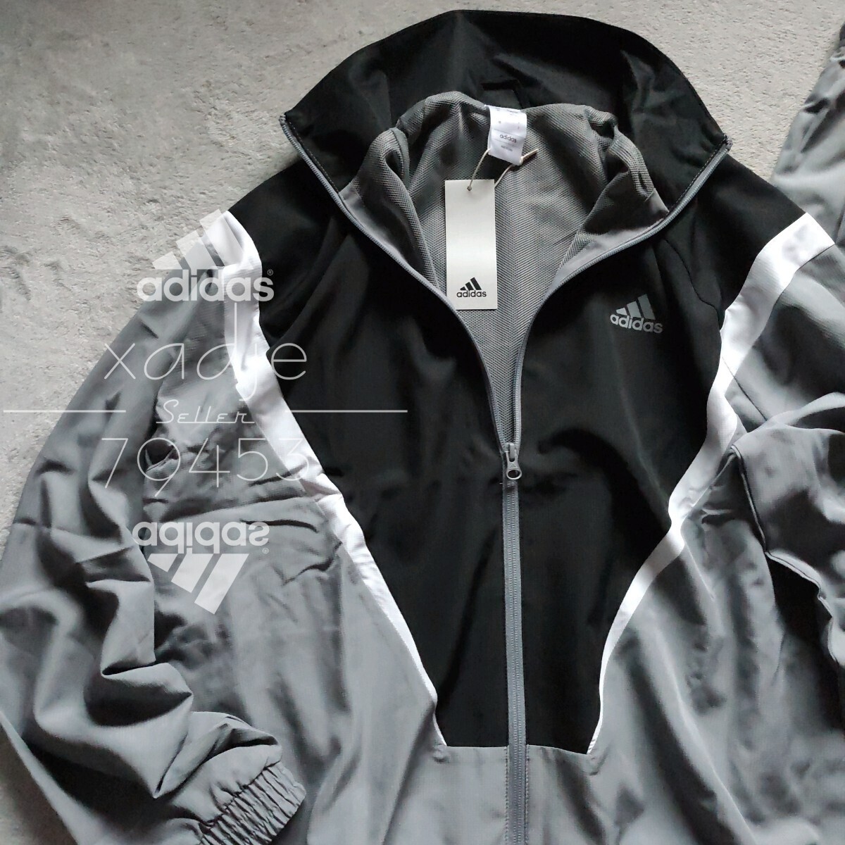 新品 正規品 adidas アディダス 上下セット ナイロン ジャージ