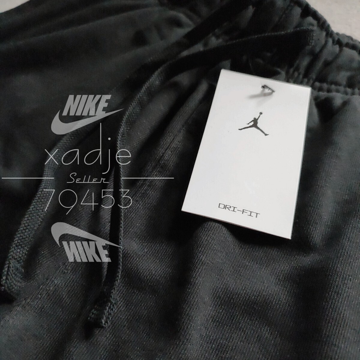 新品 正規(guī)品 NIKE ナイキ JORDAN ジョーダン 上下セット スウェット パーカー パンツ セットアップ 黒 定価19360円 US XL 日本サイズ 2XL