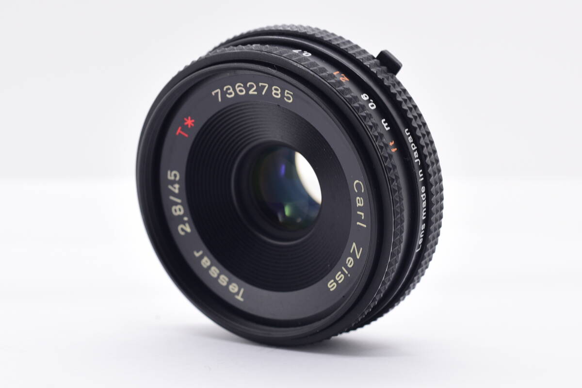 Contax コンタックス Carl Zeiss Tessar 45mm f/2.8 MMJ Prime Lens マニュアル フォーカス 単焦點 レンズ TN22894K
