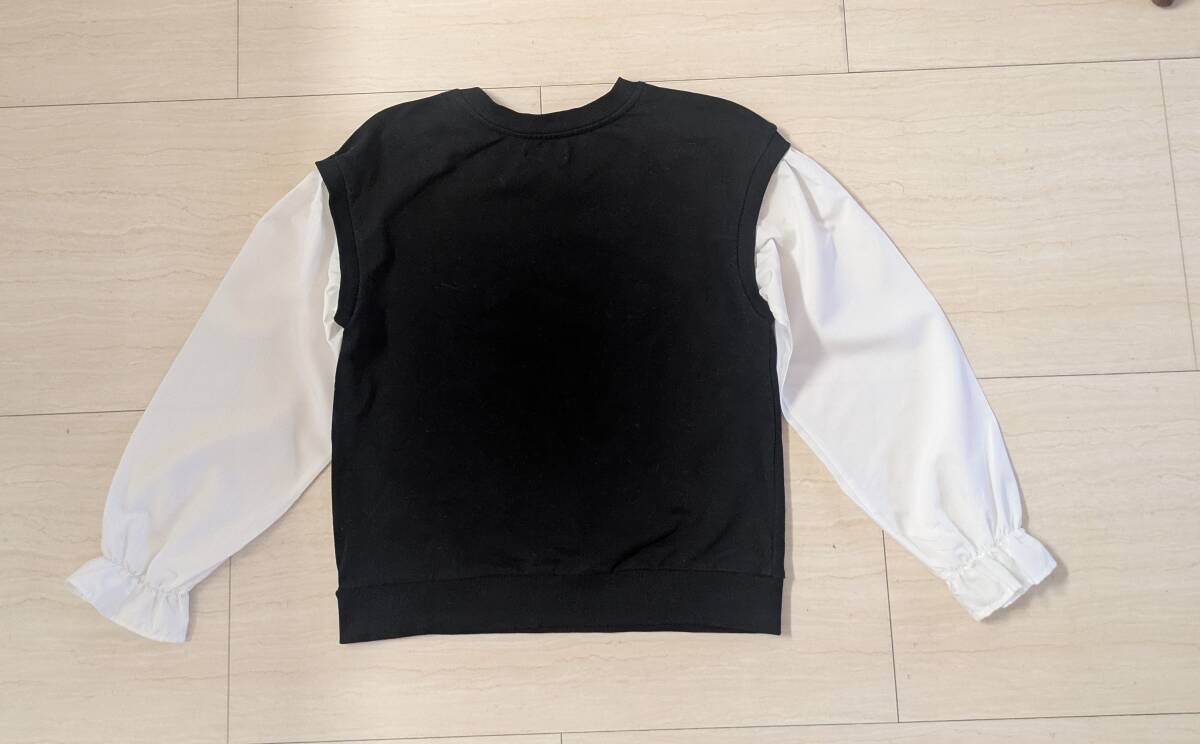 著用少　ケイトスペードニューヨーク　重ね著風(fēng)　長袖トップス　サイズ150