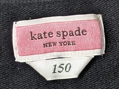 著用少　ケイトスペードニューヨーク　重ね著風(fēng)　長袖トップス　サイズ150
