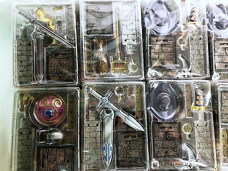 SQEX TOYS　ドラゴンクエスト　レジェンドアイテムギャラリー はぐれメタルの裝備編 多數(shù)　開封品　フィギュア　同梱不可　1円スタート★S
