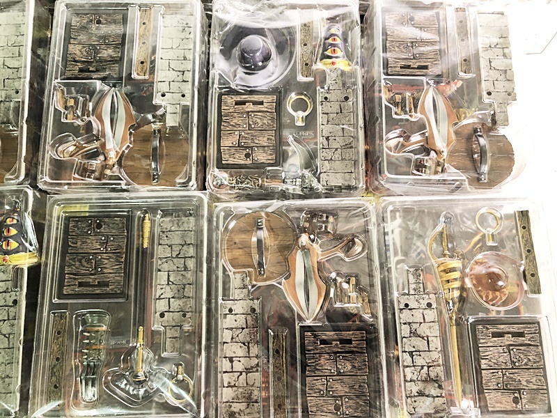 SQEX TOYS　ドラゴンクエスト　レジェンドアイテムギャラリー はぐれメタルの裝備編 多數(shù)　開封品　フィギュア　同梱不可　1円スタート★S