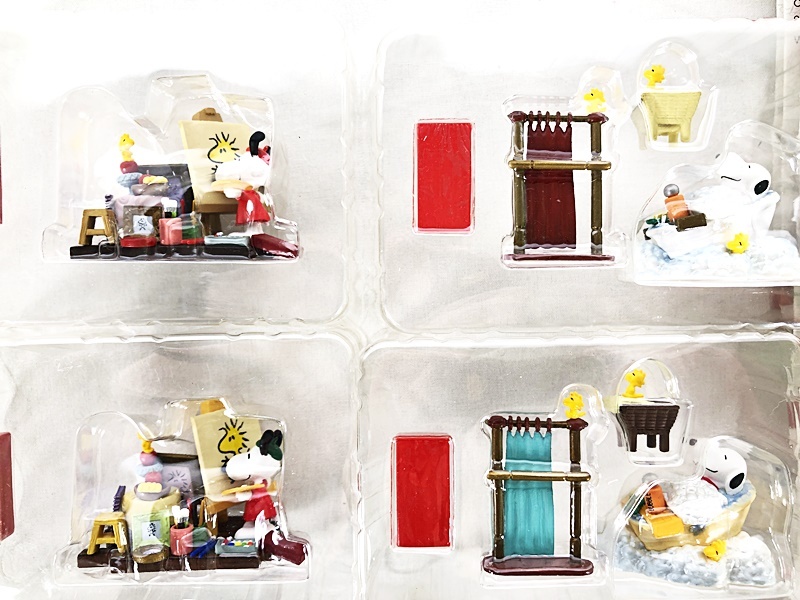 ワールド オブ スヌーピー　全6種×色違い2種 計(jì)12種　フルコンプ　開封品　フィギュア　同梱OK　1円スタート★S