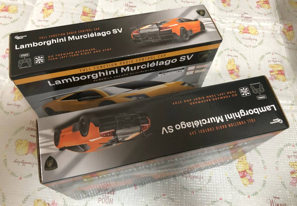  радиоконтроллер Lamborghini Murcielago super ve low che ( желтый & orange 2 шт. комплект ) 27MH specification 