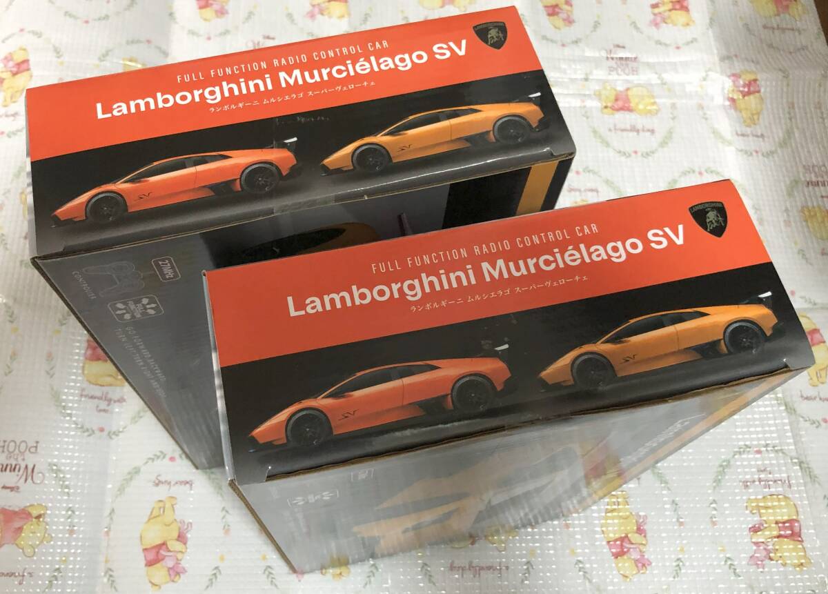  радиоконтроллер Lamborghini Murcielago super ve low che ( желтый & orange 2 шт. комплект ) 27MH specification 