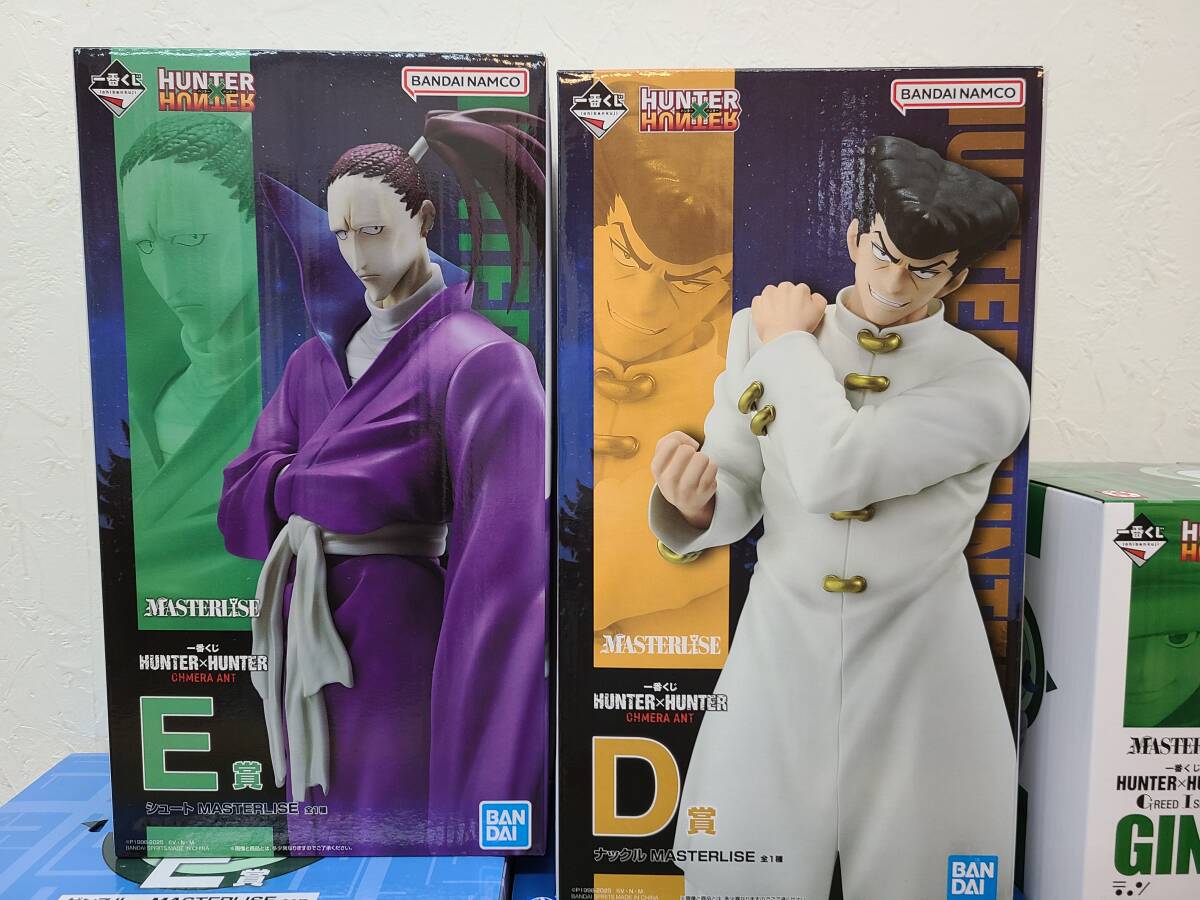 084-E43)未使用 未開封品 一番くじ HUNTER×HUNTER まとめ売り フィギュア ゴン ジン カイト メルエム 下位賞 グッズ 等 ハンターハンター