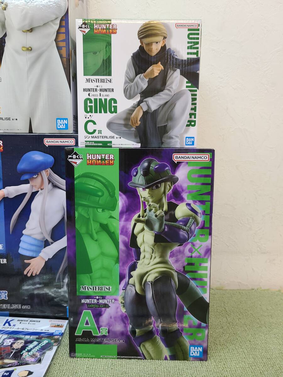 084-E43)未使用 未開封品 一番くじ HUNTER×HUNTER まとめ売り フィギュア ゴン ジン カイト メルエム 下位賞 グッズ 等 ハンターハンター