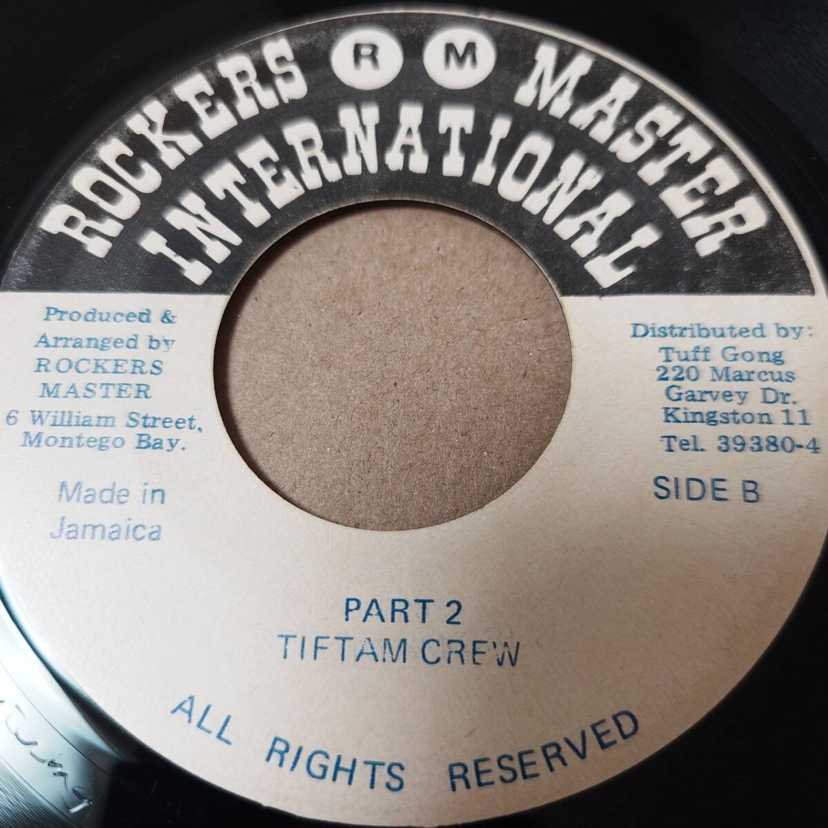 Donald Palmer - Shot A Fire / 激ヤバ！！ // Rockers Master International 7inch / 早口 / AA4628