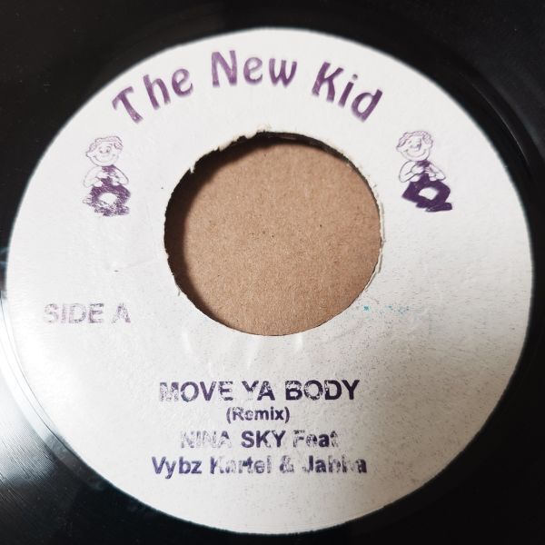 Nina Sky & Vybz Kartel & Jabba - Move Ya Body Remix / Ashanti - Foolish // The New Kid 7inch / AA4747