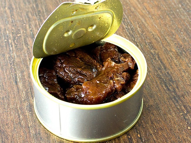 トド肉大和煮70g とどのジビエ 海のギャングのトドとおしょうゆの絶妙な味わい(トド出没注意)ご当地缶詰(北海道限定)貴重なとど肉_画像5