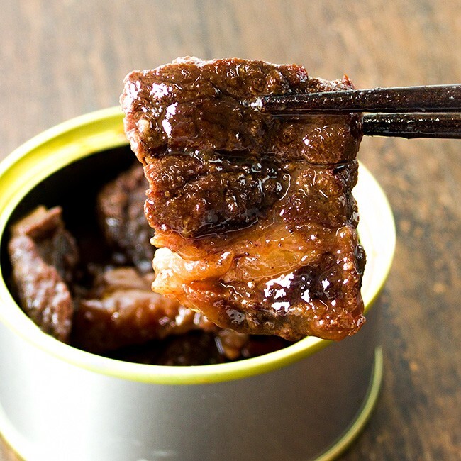 トド肉大和煮70g とどのジビエ 海のギャングのトドとおしょうゆの絶妙な味わい(トド出没注意)ご当地缶詰(北海道限定)貴重なとど肉_画像6