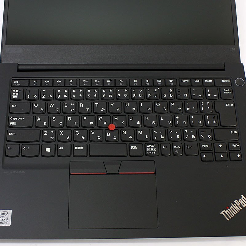ノートパソコン Lenovo 14型 フルHD ThinkPad E14 Core i5-10210U メモリ16GB SSD256GB 無線LAN Webカメラ Win11Pro 良品中古 2019年モデル_画像3