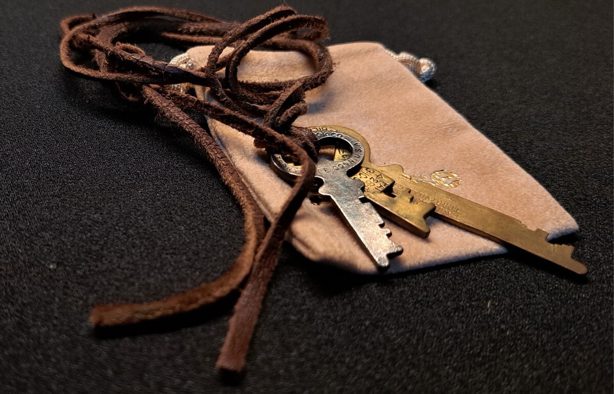 アティース　キーチャーム ネックレス　atease key necklace relax ゴローズ_画像3