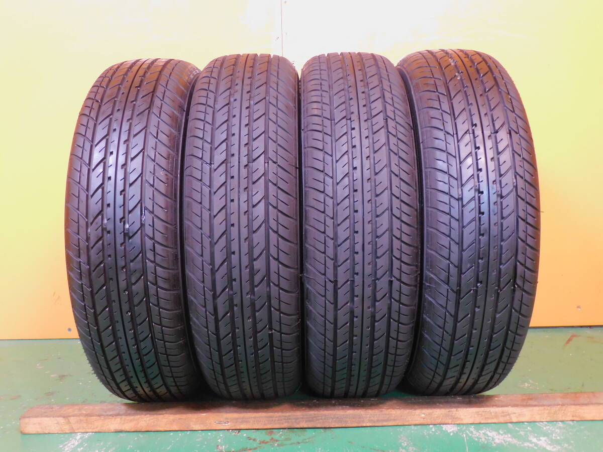 155/65R14 YOKOHAMA N BOX,アルト、タント 制造年2023 4本 バリ溝★A1014