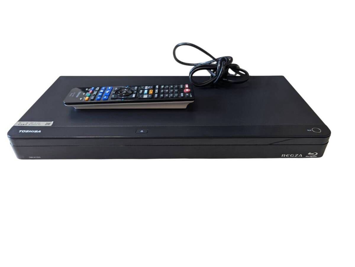【美品】TOSHIBA REGZA 東芝 レグザ DBR-W1009 ブルーレイディスクレコーダー ブルーレイレコーダー 2020年制 リモコン付き