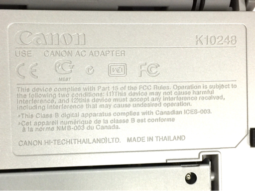 1円 Canon SELPHY DS700 コンパクトフォトプリンター 付属品あり A20341_画像7