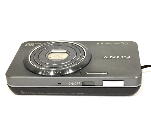 1円 SONY Cyber-Shot DSC-W570 コンパクトデジタルカメラ コンデジ 動作確認済