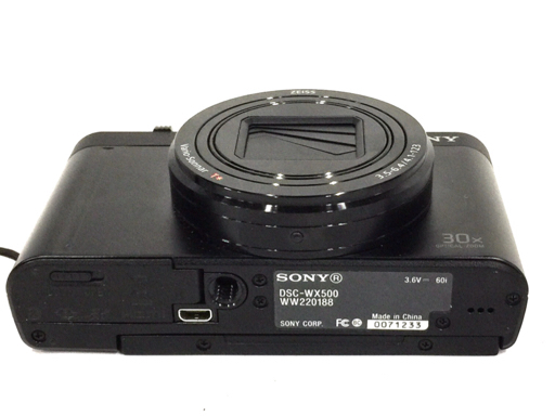 1円 SONY Cyber-Shot DSC-WX500 コンパクトデジタルカメラ コンデジ 動作確認(rèn)済