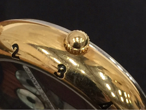 1円 ピエールラニエ クォーツ 腕時(shí)計(jì) 065.962 999本限定 フクロウ ラウンドフェイス 未稼働 保存箱付 Pierre Lannier