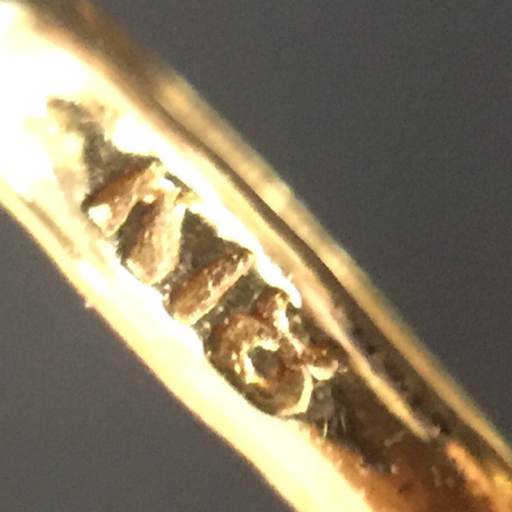 1円 金具 K18 カメオ ブローチ ペンダントトップ 重量約8.5g アクセサリー ファッション小物 A20607