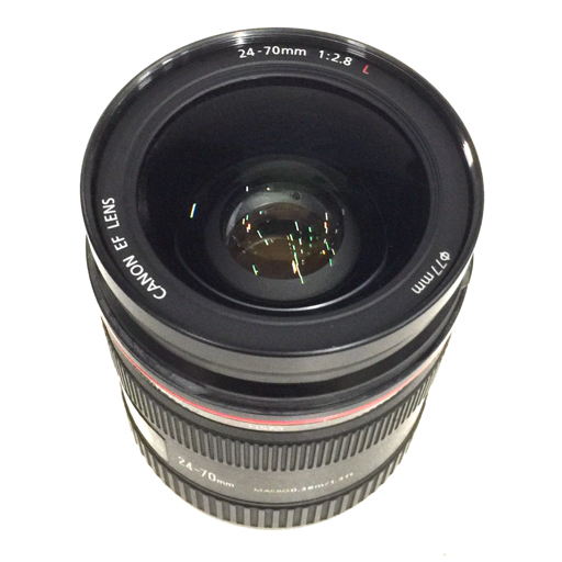 1円 Canon EF 24-70mm f/2.8L USM ズームレンズ カメラレンズ ジャンク C111237-1