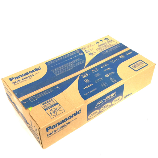 パナソニック DMR-BRS520 ブルーレイディスクレコーダー 外箱付 映像関連機器 Panasonic