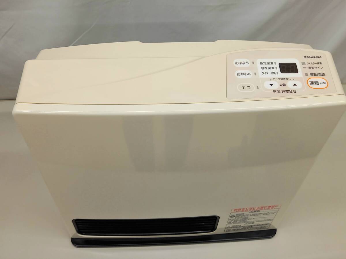 Rinnai（リンナイ）ガスファンヒーター RC-M4001E 都市ガス 12A?13A用 暖房器具 2015年制 【中古】