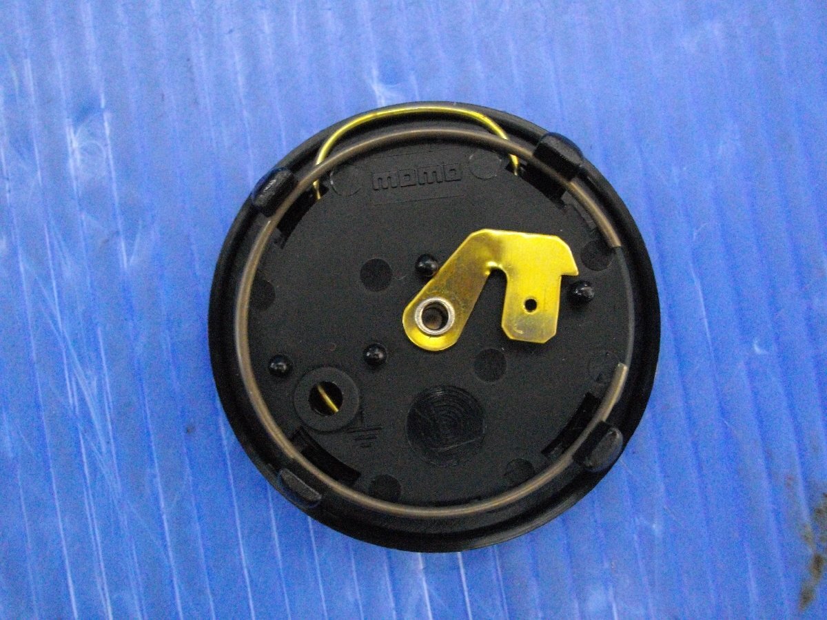 S【1033】momo モモ COMPETITION レザーステアリング 35φ ホーンボタン 中古品 コンペティション_画像9