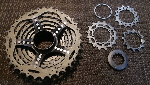 ◆極上品◆Shimano　XTR　CS-M953　リアカセットコグ　AC/TYPE-ap