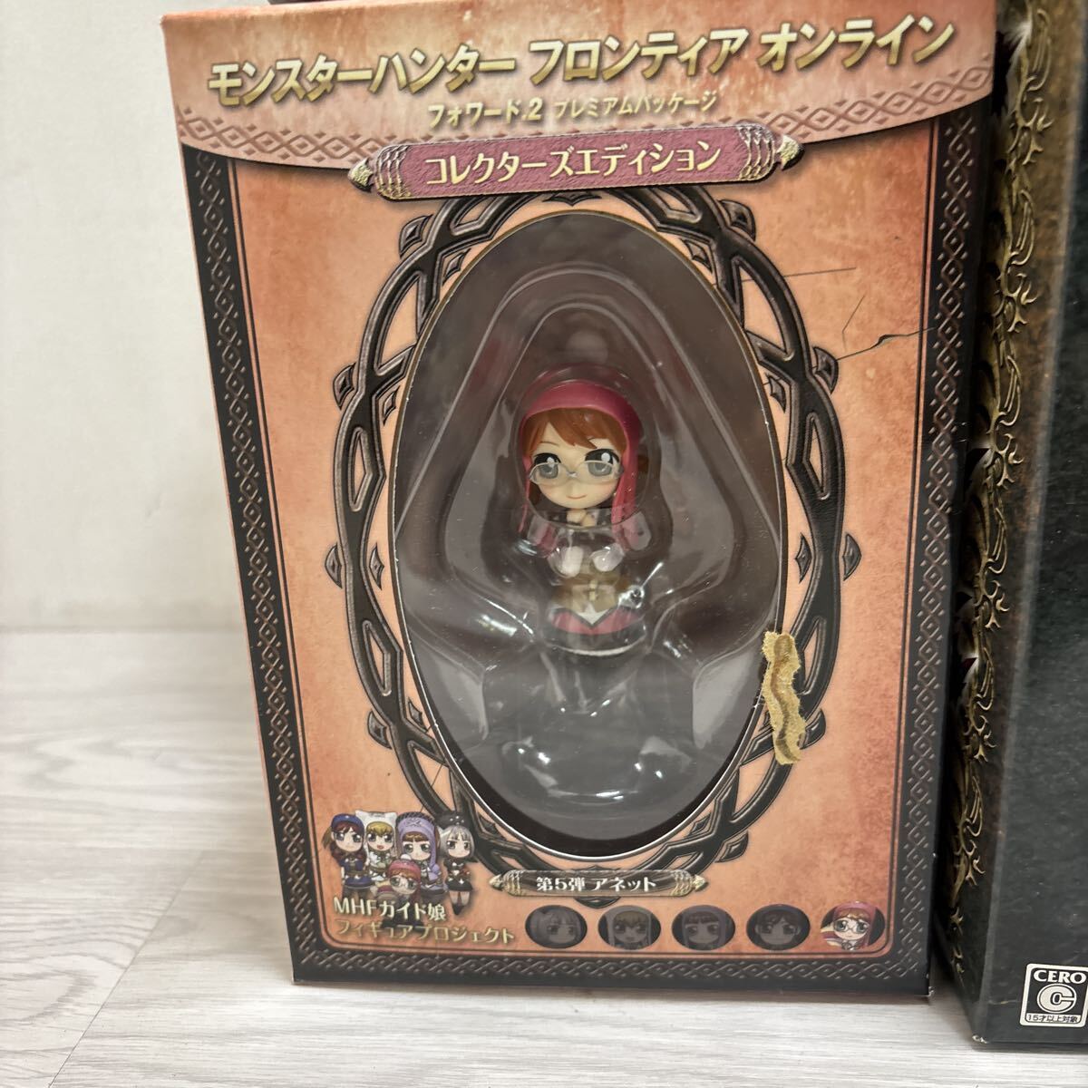 SF129 モンスターハンターフロンティア エスピナス フィギュア フロンティアオンライン ヒルデ エフィー デメトリア アネット コレクターズ