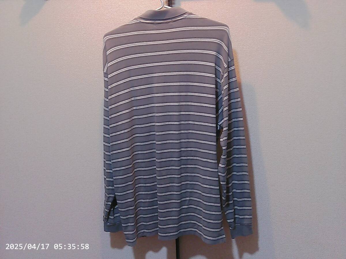 LL#SRIXON / Srixon Golf # рубашка-поло с длинным рукавом # окантовка рисунок used* бесплатная доставка *s