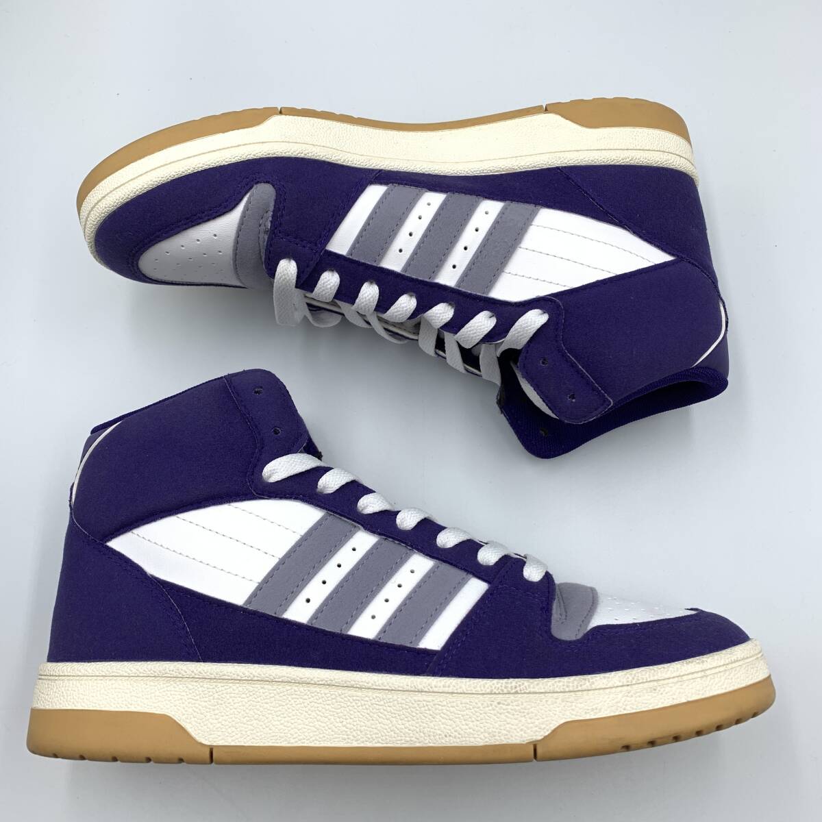 adidas спортивные туфли break Star mid лиловый белый - ikatto IH7972 25.5cm Adidas