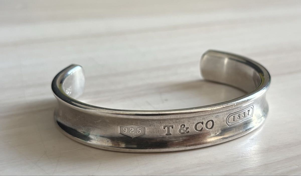 TIFFANY&Co ティファニー シルバー バングル ブレスレット 1837