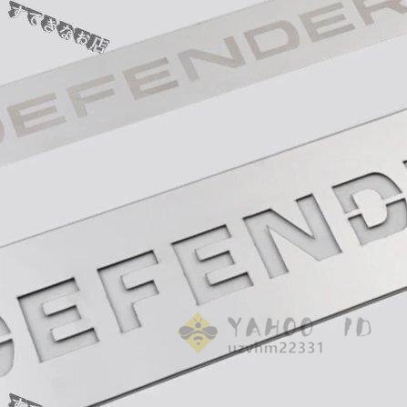 ランドローバー ディフェンダー ドアポケット カバー 2枚セット ステンレス