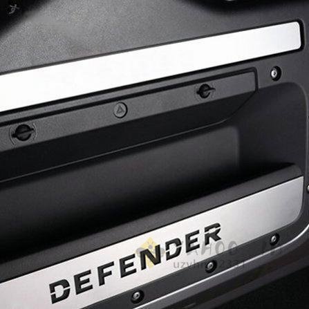 ランドローバー ディフェンダー ドアポケット カバー 2枚セット ステンレス