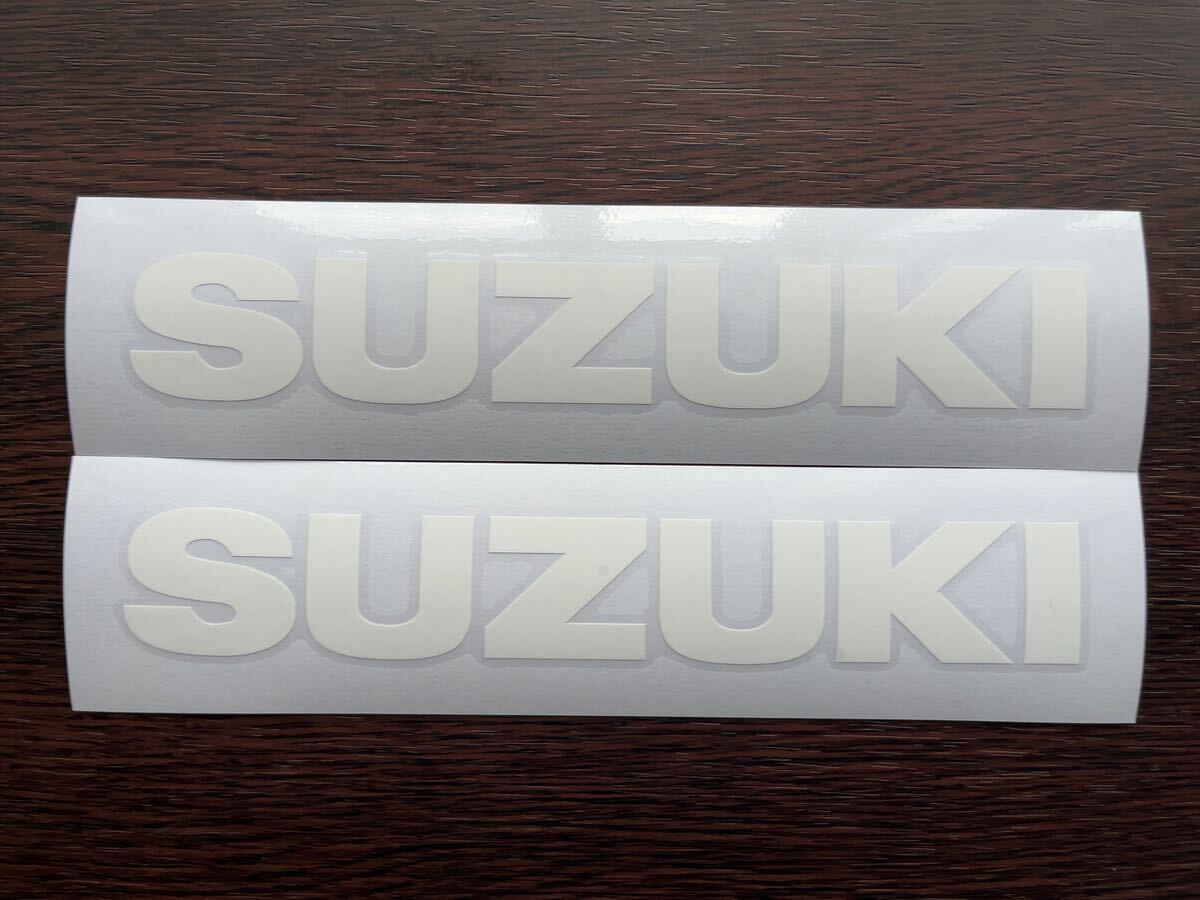 【2枚】SUZUKI [スズキ] ステッカー【16cm】送料込_画像1