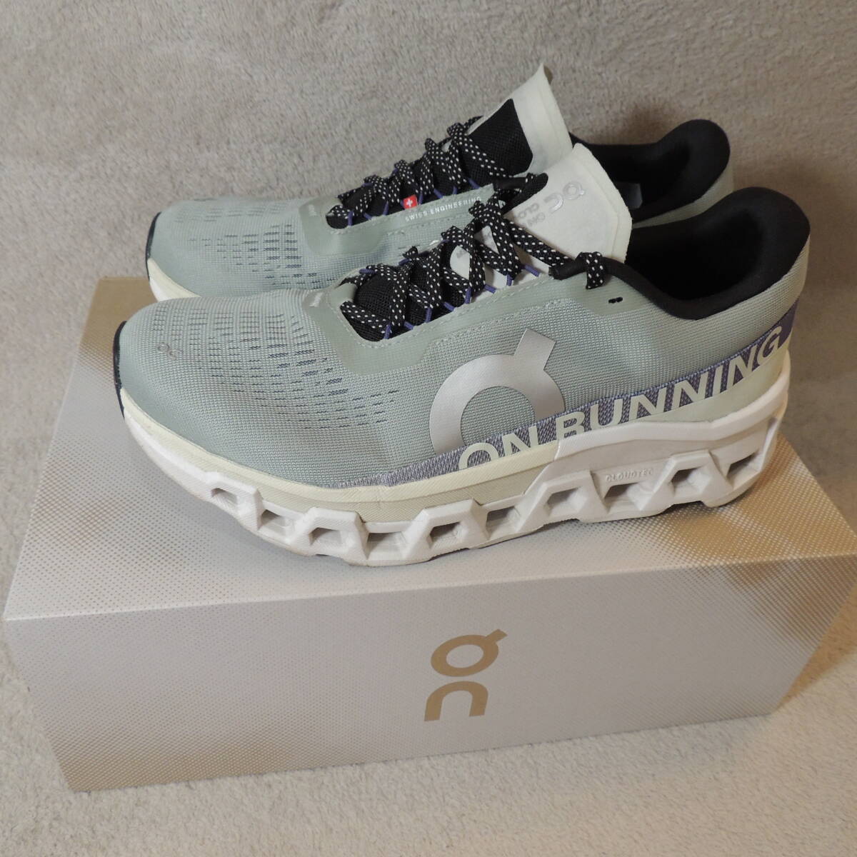 ON Cloudmonster オン クラウドモンスター スニーカー ランニングシューズ グレー系 27cm