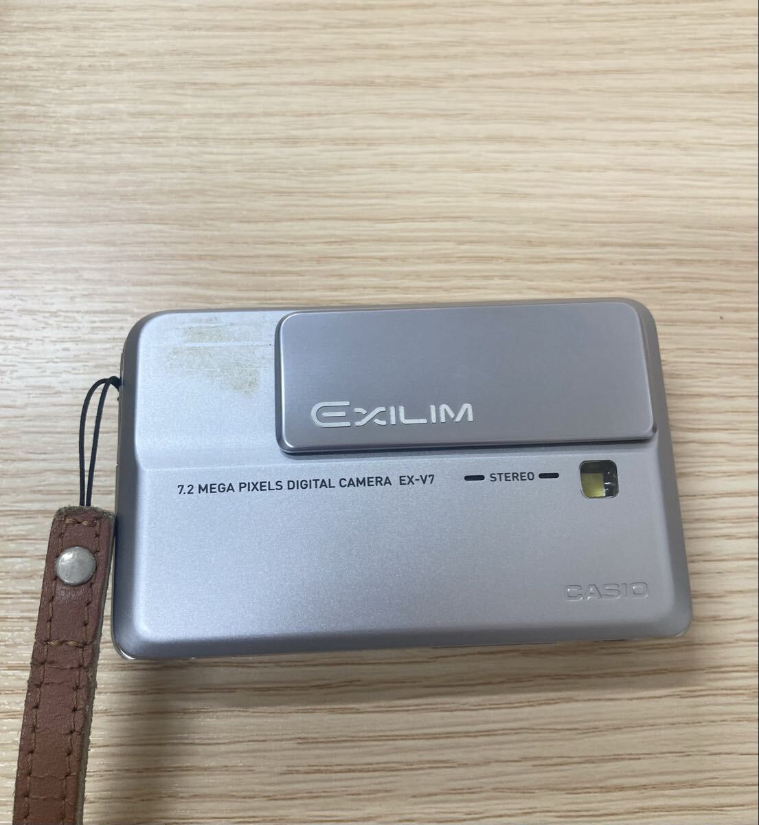 【1円】CASIO EXILIM EX-V7 コンパクトデジタルカメラ 付屬品付き カシオ デジタルカメラ デジカメ エクシリム 通電確認(rèn)?