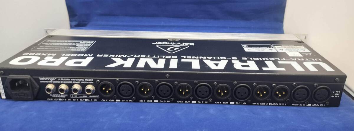  Behringer ULTRALINK SPLITER MIXER MX882( б/у )