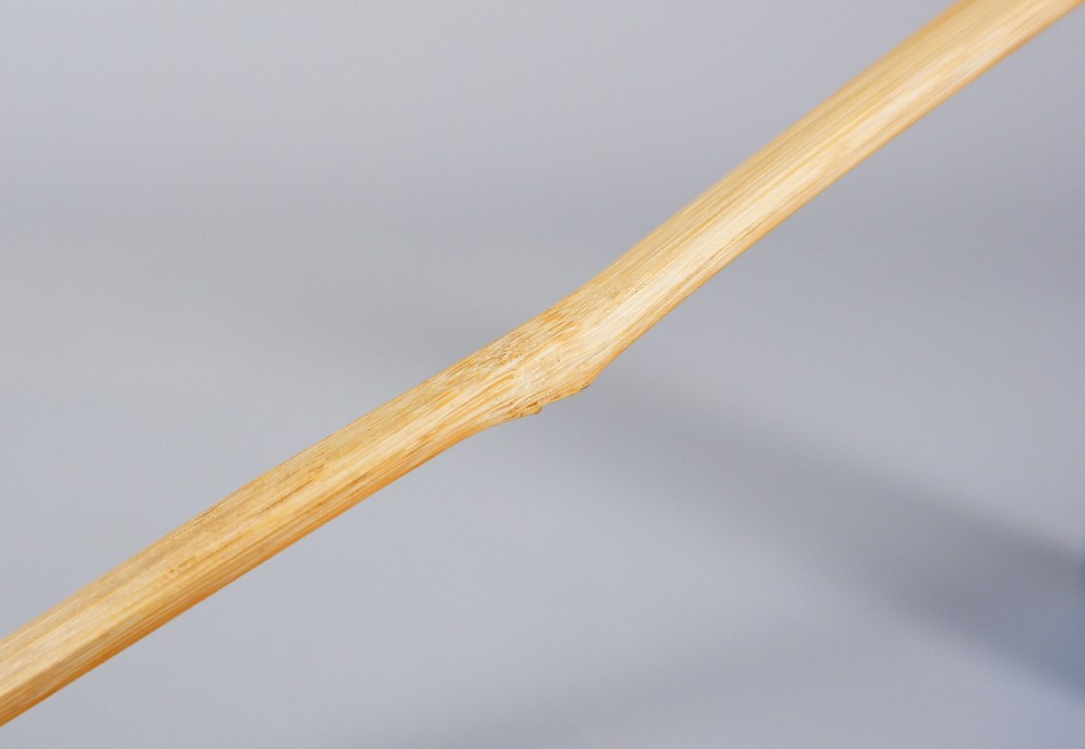 【MKA】裏千家　井口海仙　茶杓「塵外」　兄は淡々斎　父は円能斎　共箱　使用感少　京都　茶道具　真作保証_画像9